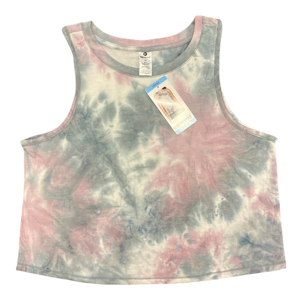 90‎ Degree by Reflex Grey Purple Tank XXL